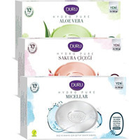 Duru Antibakteriyel Aloe Vera-Sakura Çiçeği Sabun 3x450 gr