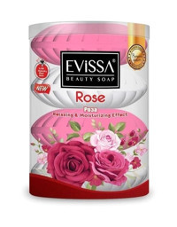 Evissa Güzellik Organik Gül Sabun 4x110 gr