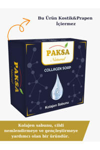 Paksa Anti-Aging Cilt Bakımı Organik Kolajen Sabun 125 gr