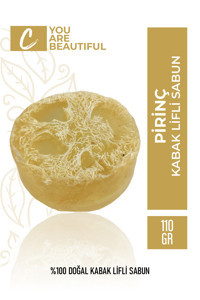 Carvien's Organik Kabak Lifli-Pirinç Sabun 110 gr