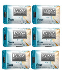 Evissa Nemlendirici Rahatlatıcı Okyanus Esintisi Sabun 6x100 gr