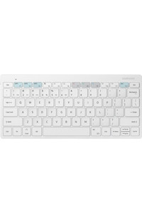 Samsung Trio Ergonomik Beyaz Kablosuz Klavye Mouse Seti
