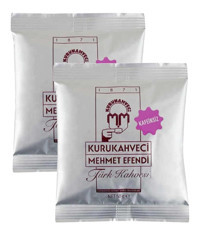 Kurukahveci Mehmet Efendi Kafeinsiz Sade Orta Kavrulmuş Türk Kahvesi 2x50 gr