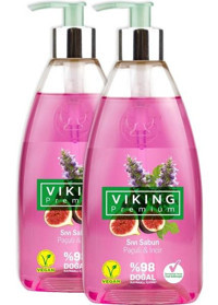 Viking Premium Paçuli-İncir Sıvı Sabun 2x500 ml