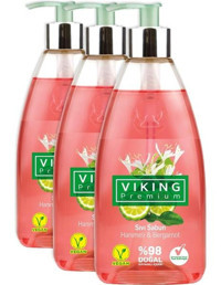 Viking Premium Bergamot-Hanımeli Sıvı Sabun 3x500 ml