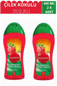 Ellesty Çilek Duş Jeli 2×400 ml
