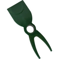Çapa Bahçe Çapası Çift Taraflı Çatallı Düz Hobi Çapa 23 cm Demir Döküm Metal - 1
