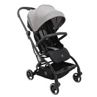 Bagi Easyturn Katlanabilir 360 Derece Dönen Puset Bebek Arabası Gri