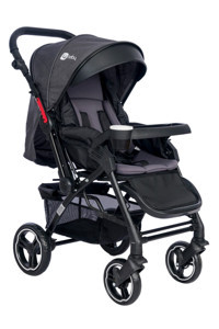 4 Baby Active Plus Çift Yönlü Katlanabilir Puset Bebek Arabası Antrasit