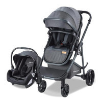 Baby Care Exen Katlanabilir Travel Sistem Bebek Arabası Siyah