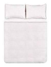 Nautica Home Daren %100 Pamuk Çift Kişilik Nevresim Takımı Red