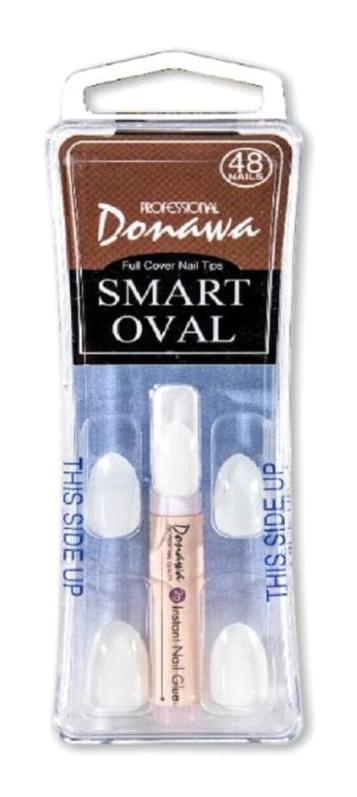 Donawa Cw-55 French 48'li Oval Beyaz Takma Tırnak