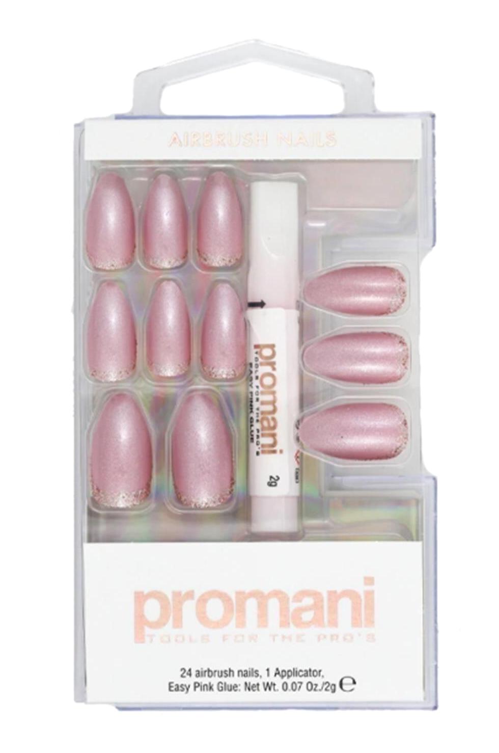 Promani PR-5657 Mat 24'lü Sivri Takma Tırnak