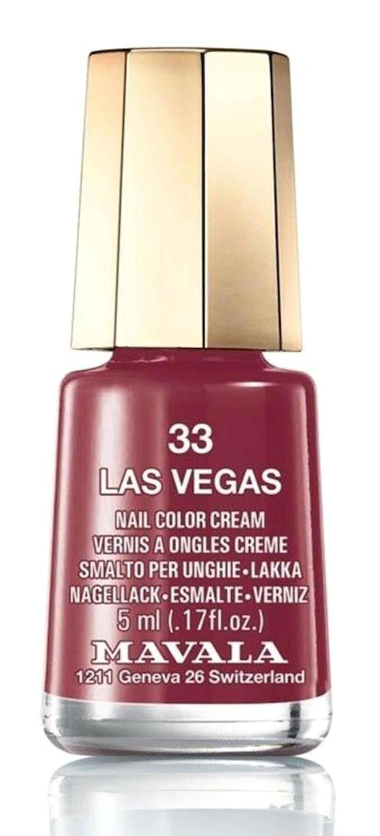 Mavala 33 Las Vegas Bordo Parlak Oje