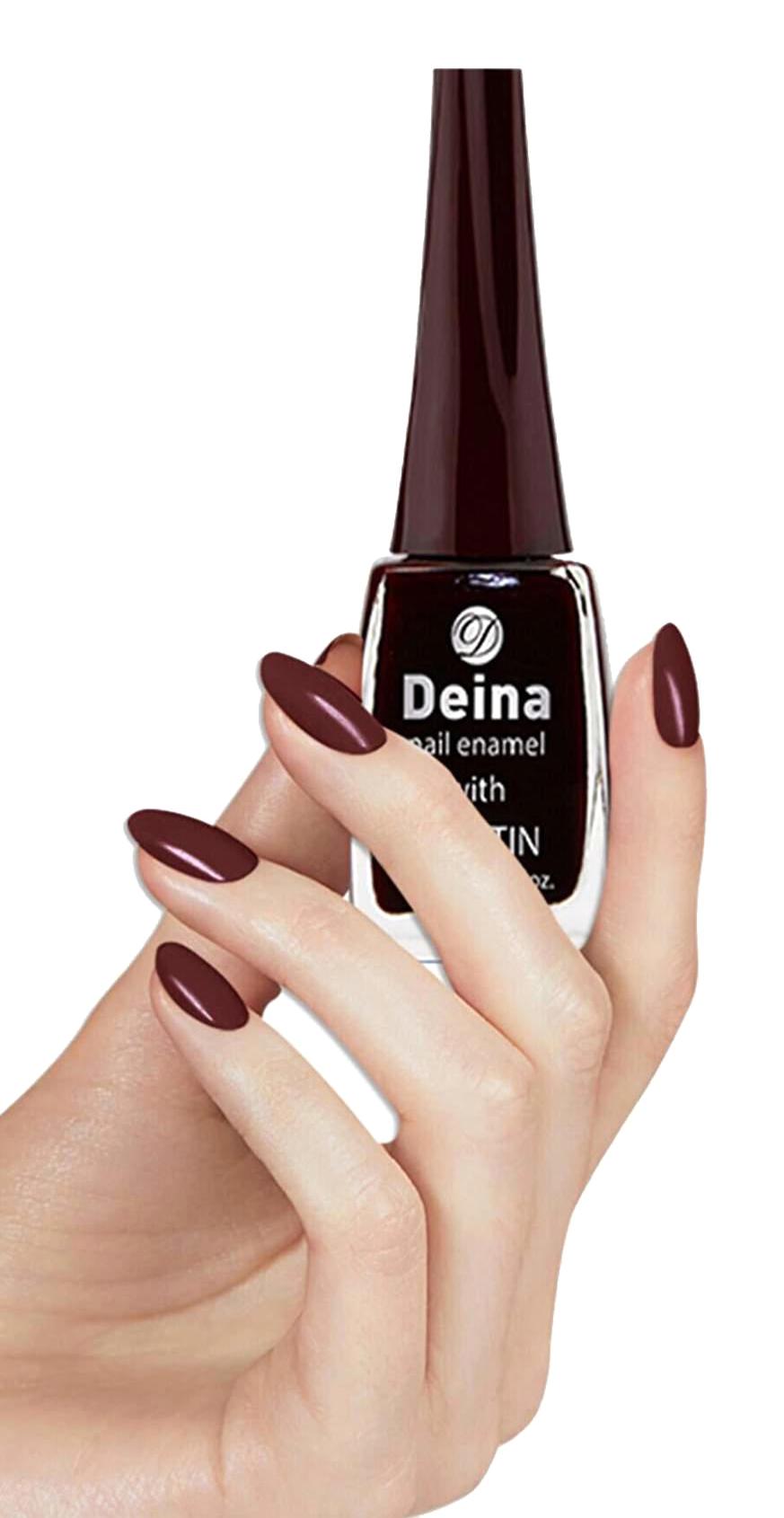 Deina 59 Koyu Kahve Parlak Oje
