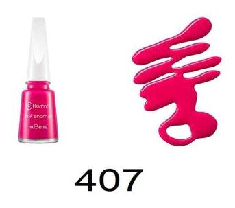 Flormar 407 Pembe Parlak Oje