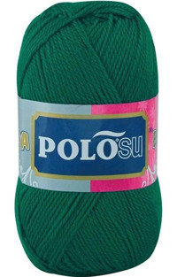 Polosu Lüks Patiklik El Örgü Ipi Yeşil 353