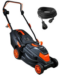 Garden Pro ZF6102 İtmeli Elektrikli Çim Biçme Makinesi + Uzatma Kablosu 20 mt