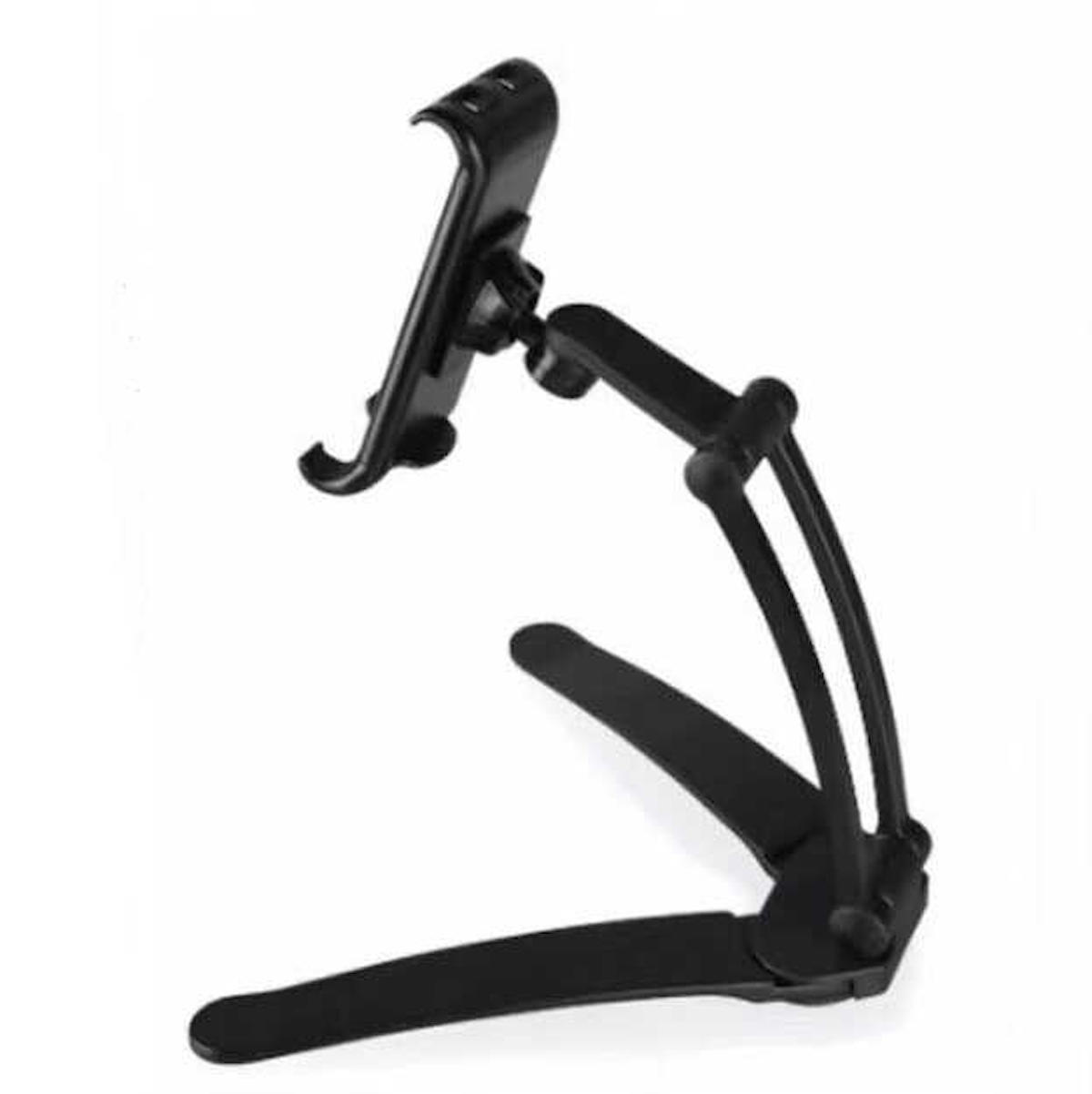 Zore PB-41E Ayarlanabilir Ayaklı Masa Tablet Standı Siyah
