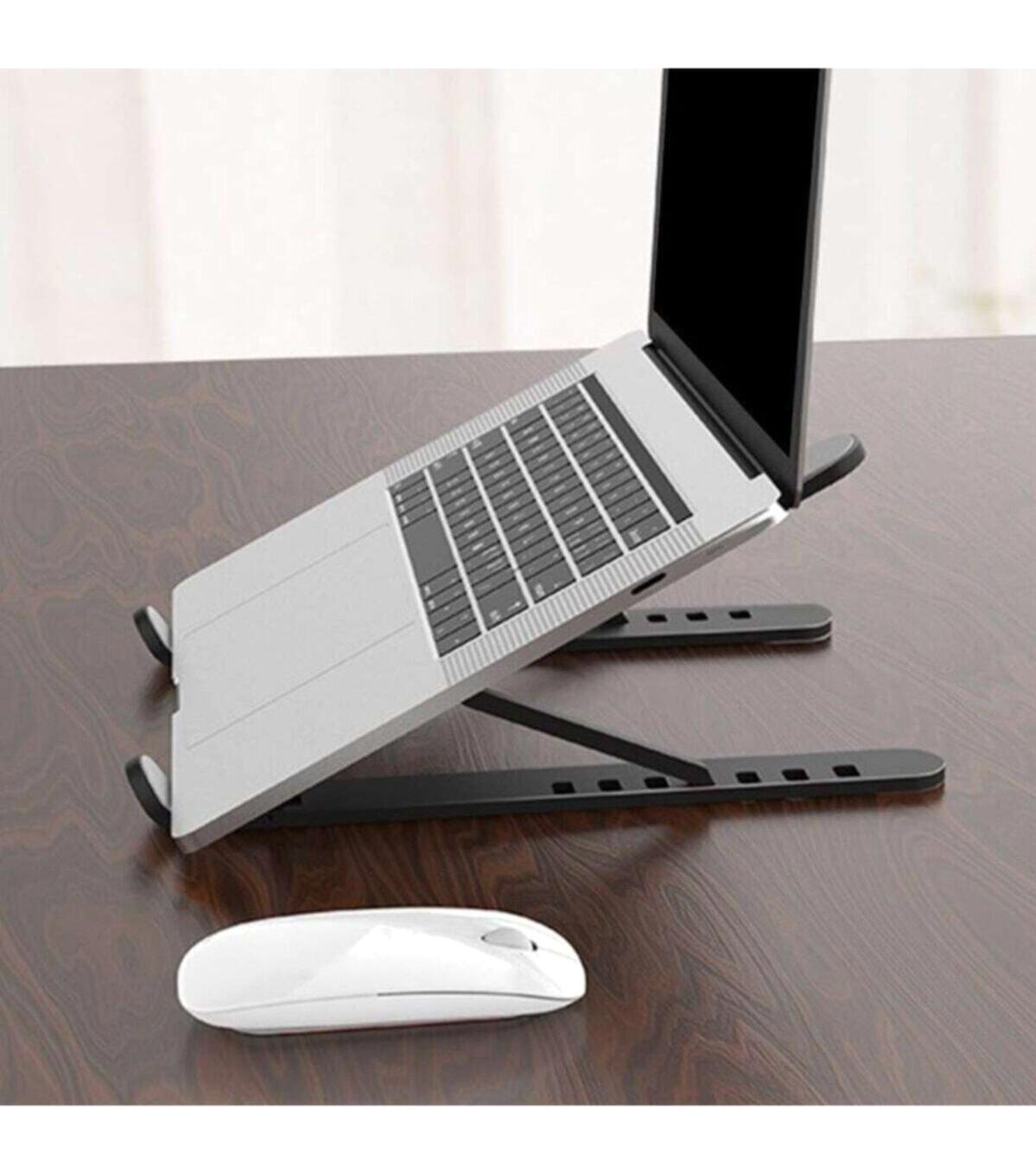 Mi7a Ayarlanabilir Ayaklı Masa Tablet Standı Siyah