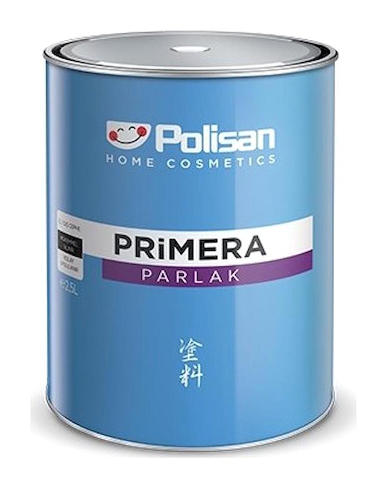 Polisan Primera Solvent Su Bazlı Parlak İç Cephe Boyası 0.75 lt Kırmızı
