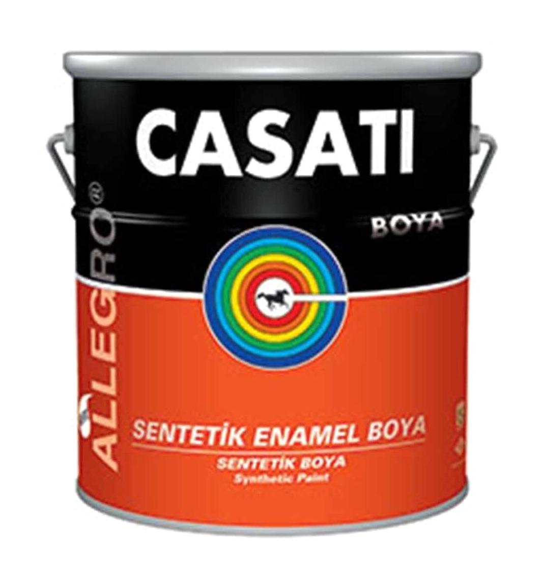 Casati Allegro Yağlı Parlak İç Cephe Boyası 0.85 kg Kirli Beyaz