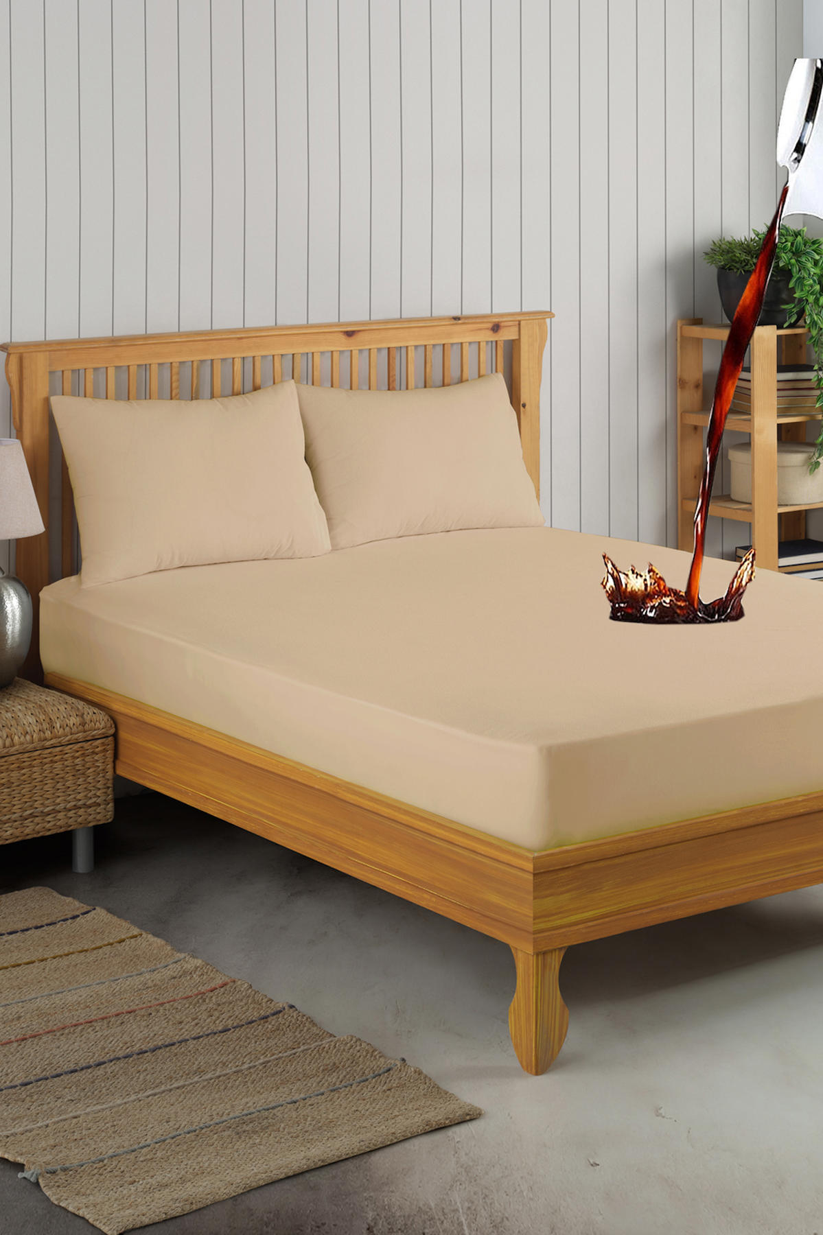 Formeya Mikro Fitted +2 Adet Yastık Microfiber Lastikli 120 x 200 cm Alez