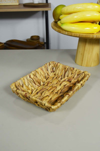 SepetçiBaba Hasır Ekmek Sepetçi Küçük Dikdörtgen - 1001