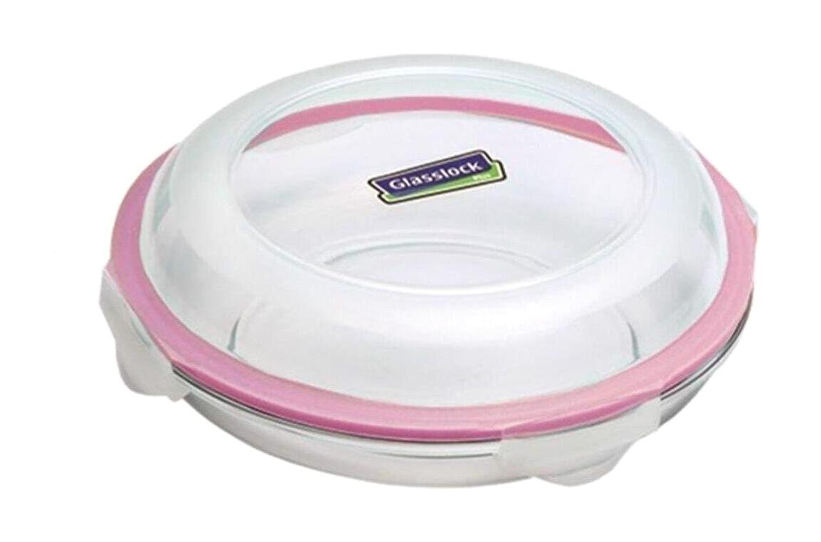 Glasslock 1 Parça Yuvarlak Plastik Saklama Kabı 350 ml
