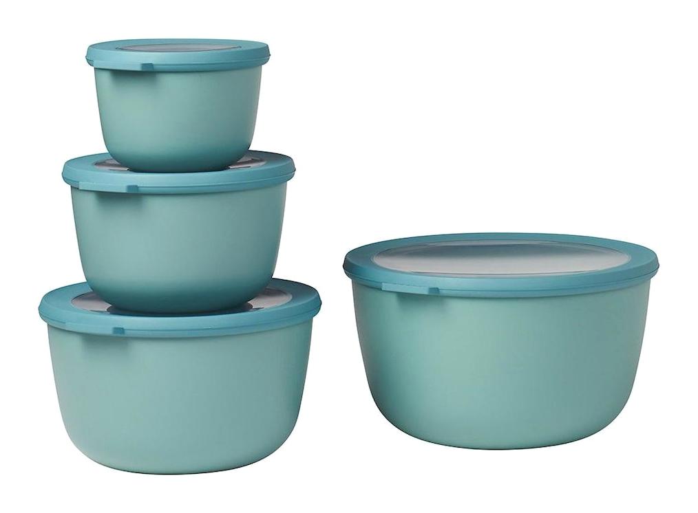 Mepal 8 Parça Yuvarlak Plastik Saklama Kabı