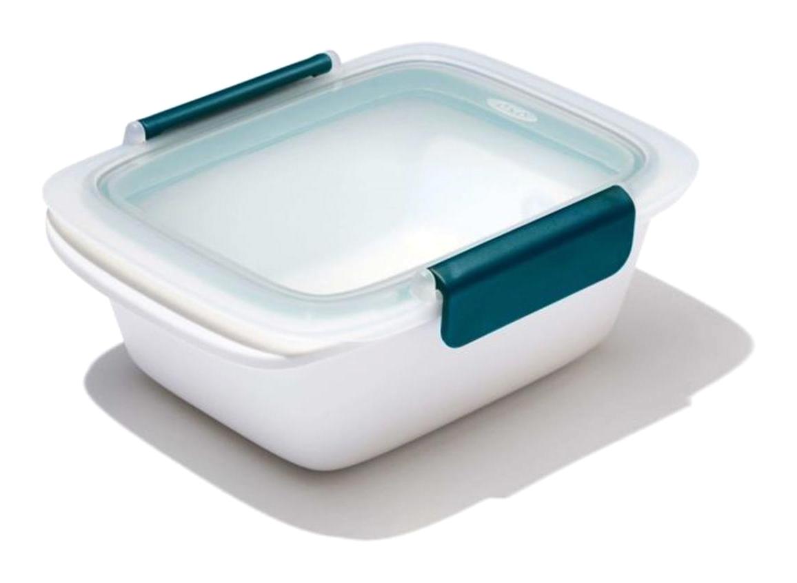 Oxo 2 Parça Kare Plastik Saklama Kabı 800 ml