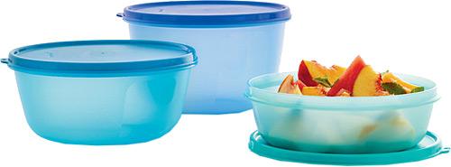 Tupperware 3 Parça Oval Plastik Saklama Kabı 300 ml