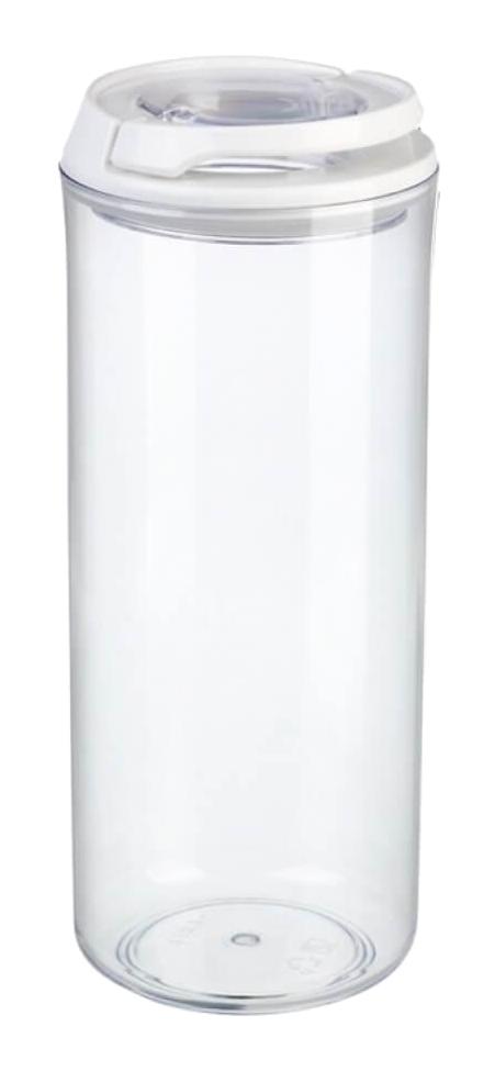 Gondol 1 Parça Silindir Cam Saklama Kabı 1.25 lt