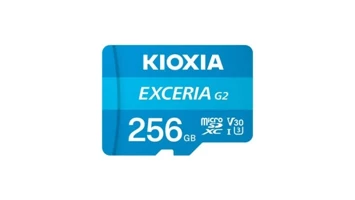 Kioxia Exceria G2 LMEX2L256GG2 Class 10 UHS-I U3 V30 256 GB Micro SD Kart
