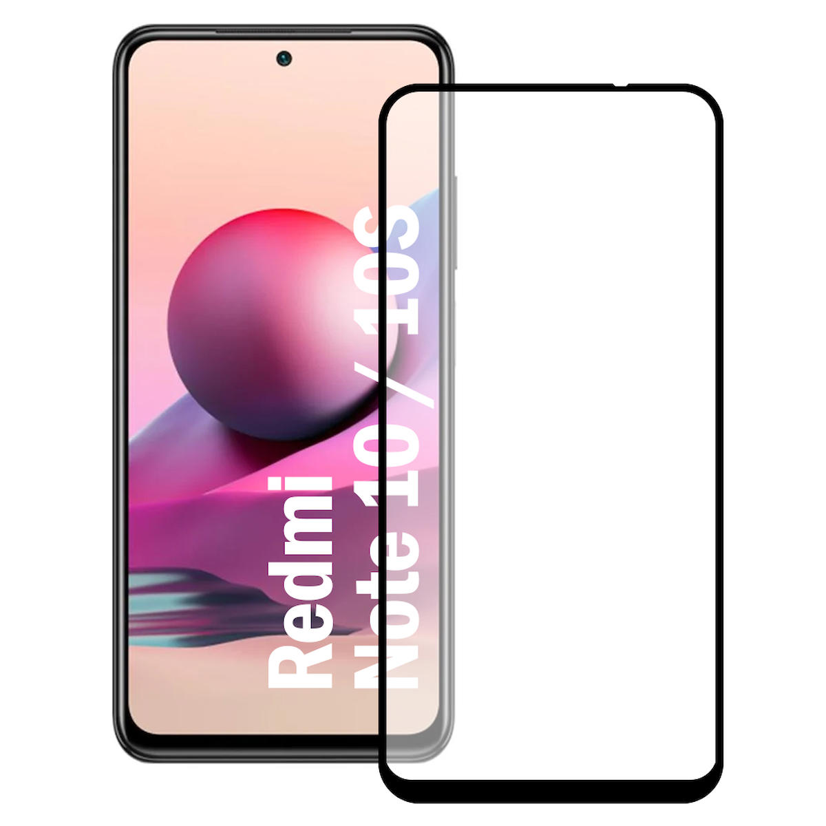 Bufalo Xiaomi Redmi Note 10 Temperli Cam Parlak Ekran Koruyucu