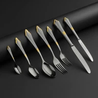 Jumbo 1003 Altın 12 Kişilik 84 Parça Çatal Kaşık Bıçak Takımı