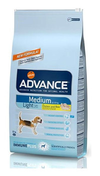 Advance Light Tavuklu Yetişkin Kuru Köpek Maması 12 kg