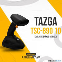 Tazga TSC-890 1D USB Kablosuz Barkod Okuyucu