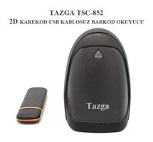 Tazga TSC-852 2D Karekod USB Kablosuz Barkod Okuyucu