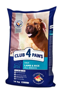 Club 4 Paws Premium Kuzu Etli Yetişkin Kuru Köpek Maması 14 kg