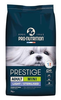 Pro Nutrition Prestige Kısırlaştırılmış Somonlu Yetişkin Kuru Köpek Maması 3 kg