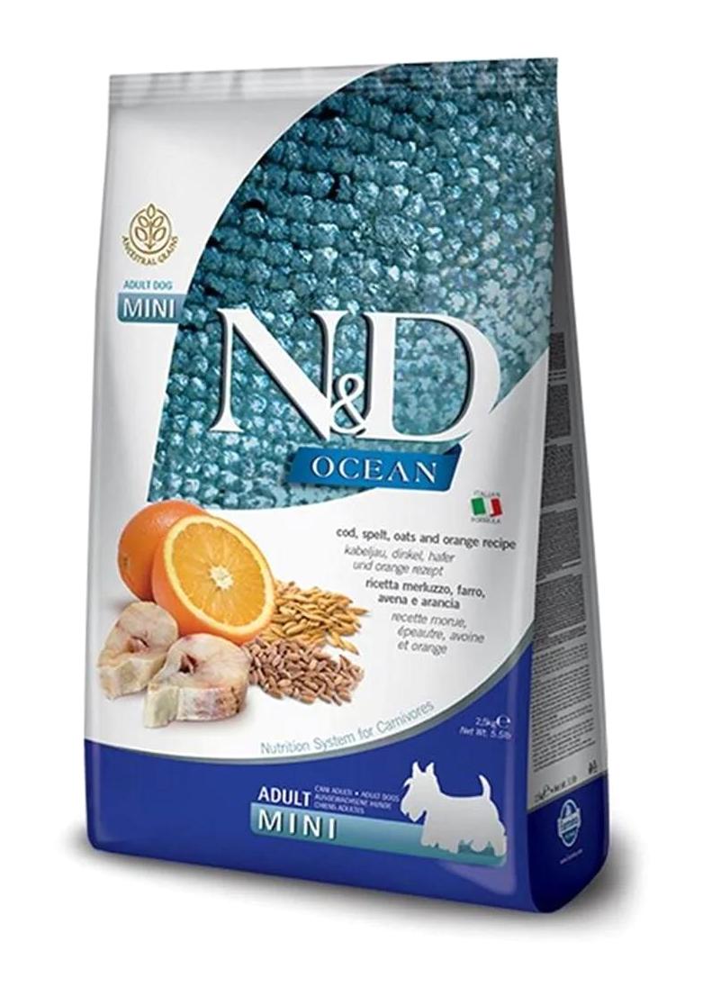 N&d Morina Balıklı-Portakallı Yetişkin Kuru Köpek Maması 7 kg