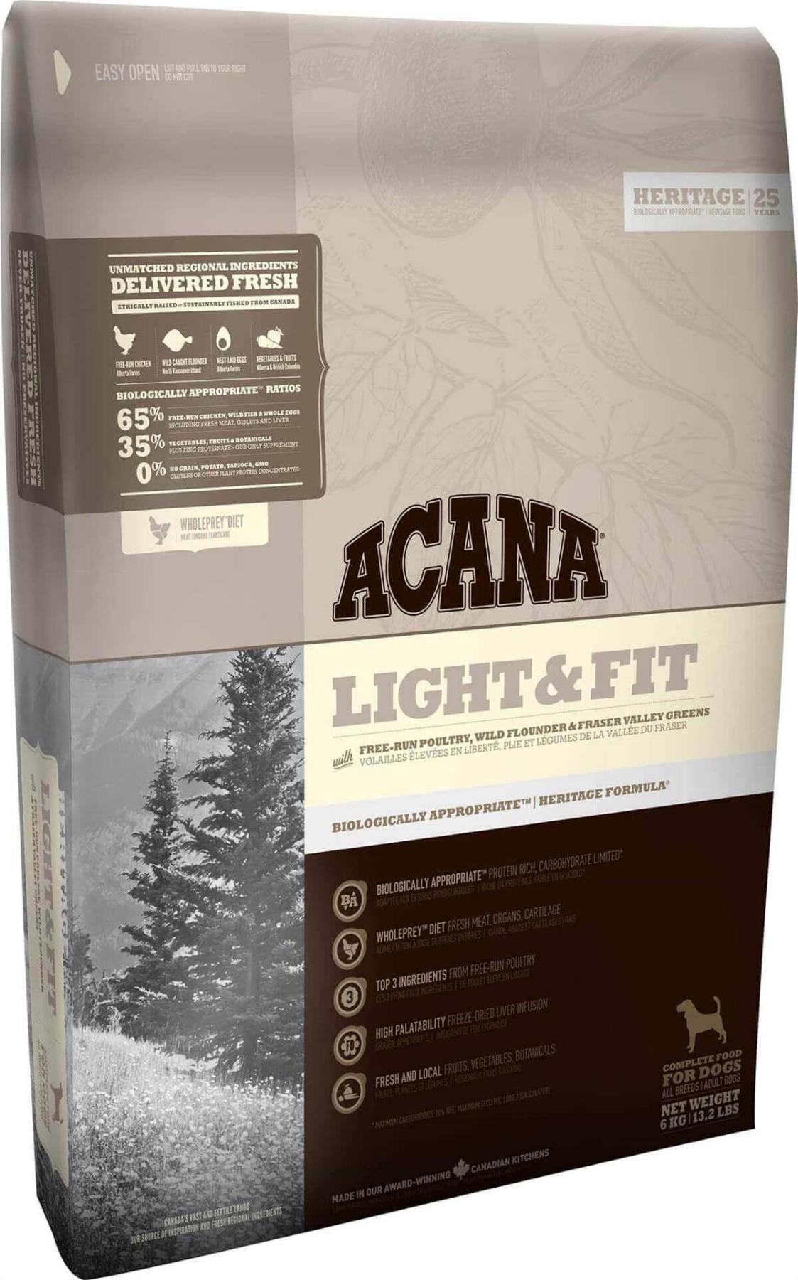 Acana Light&Fit Tavuklu Yetişkin Kuru Köpek Maması 2 kg