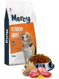 Mercy Kuzu Etli Yetişkin Kuru Köpek Maması 15 kg
