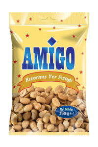 Amigo Kızarmış Yer Fıstığı 6x150 gr