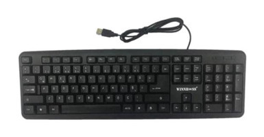 Wınnboss WN-1073 Q Kablolu Siyah Klavye