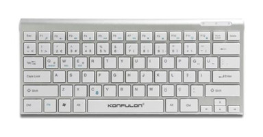 Konfulon V6 Türkçe Q Beyaz Klavye