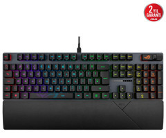 Asus Strix Scope II RX Q RGB Red Switch Kablolu Siyah Gaming Klavye