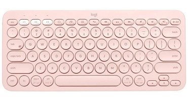 Logitech K380 Türkçe Q pembe Klavye