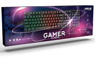 Jopus JO-KB02 RGB Mecha-Membrane Switch Kablolu Siyah Gaming Klavye